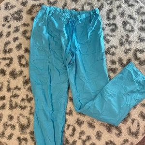 Blue adjustable cargo pants Size M